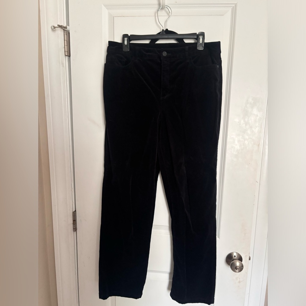 Black Corduroy Pants Size 12